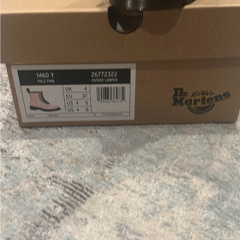 SOLD-Dr. Martens Glossy Pink Combat Boots - BRAND NEW! - Picture 2 of 2